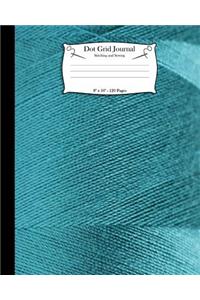 Dot Grid Journal. Stitching and Sewing. 8