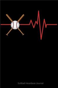 Softball Heartbeat Journal