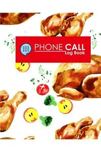 Phone Call Log Book