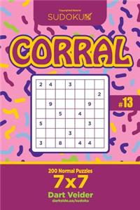 Sudoku Corral - 200 Normal Puzzles 7x7 (Volume 13)
