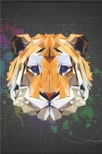 Tiger Journal with Prompts for Kids