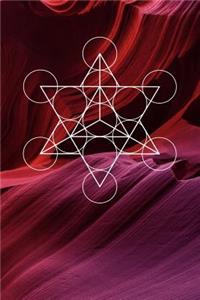 Notes: Inward Journey Sacred Geometry Dot Grid Notebook