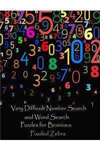 Very Difficult Number Search and Word Search