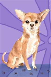 Bullet Journal Notebook for Dog Lovers, Chihuahua Sitting Pretty 5