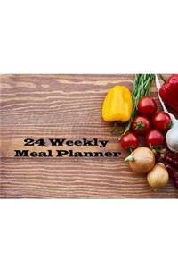 24 Weekly Meal Planner