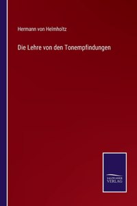 Die Lehre von den Tonempfindungen