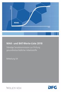 MAK– und BAT–Werte–Liste 2018