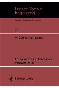 Advances in Fluid Mechanics Measurements