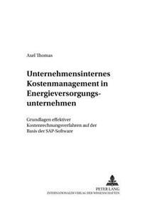 Unternehmensinternes Kostenmanagement in Energieversorgungsunternehmen