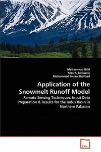 Application of the Snowmelt Runoff Model