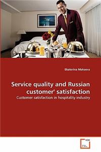 Service quality and Russian customer' satisfaction