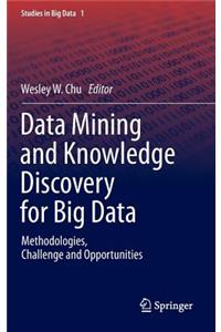 Data Mining and Knowledge Discovery for Big Data: Methodologies, Challenge and Opportunities