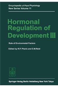 Hormonal Regulation of Development III
