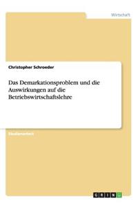 Das Demarkationsproblem und die Auswirkungen auf die Betriebswirtschaftslehre