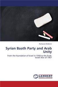 Syrian Baath Party and Arab Unity