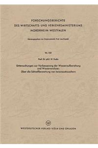 Untersuchungen zur Verbesserung der Wasseraufbereitung und Wasseranalyse: Über die Schnellbewertung von Ionenaustauschern