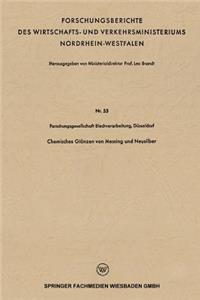 Chemisches Glänzen von Messing und Neusilber