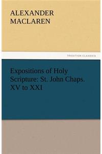 Expositions of Holy Scripture