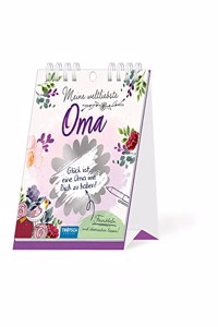 Trotsch Meine weltliebste Oma UberraschungsgruÃŸe: Geschenk Oma Rubbelsticker Kreativitat Geschenkidee Uberraschung Tischaufsteller: Geschenk Oma ... ... UberraschungsgruÃŸe Tischaufsteller