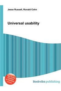 Universal Usability