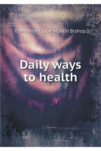 Daily Ways to Health