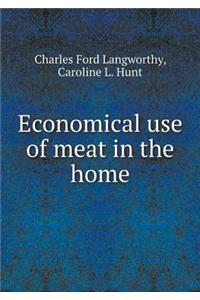 Economical Use of Meat in the Home