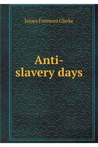 Anti-slavery days