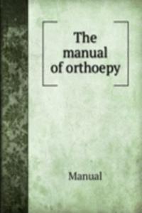 manual of orthoepy