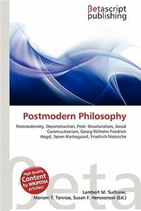 Postmodern Philosophy