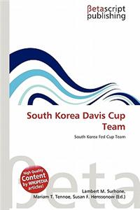 South Korea Davis Cup Team