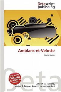 Amblans-Et-Velotte