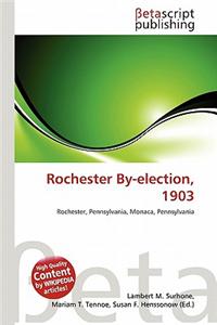 Rochester By-Election, 1903
