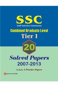 Ssc Combined Graduate Level (Tier 1) : 20 Solved Papers (2007 - 2013)