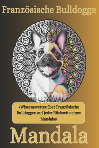 Französische Bulldogge Mandala