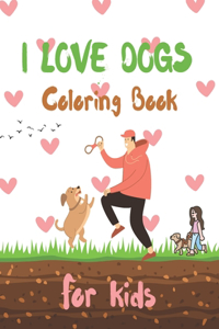 Dog Coloring Book for Kids