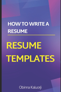 How To Write a Resume