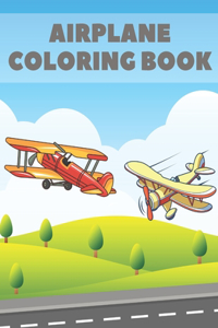 Airplane Coloring Book