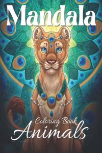 Mandala Animals Coloring Book