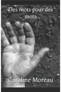 Des mots pour des mots