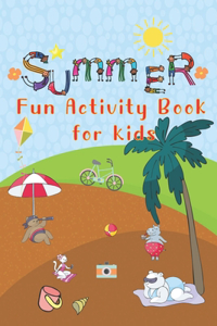 Summer Fun Activity Book for Kids