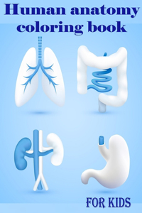 human anatomy coloring book