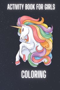 Coloring & Activity Book for Girls