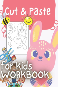 Cut and Paste Workbook for Kids