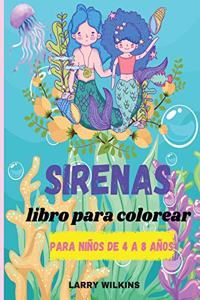 Libro Para Colorear De Sirenas