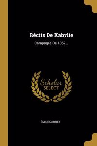 Récits De Kabylie