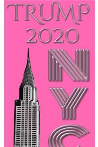 Trump 2020 sir Michael designer New York City Writing drawing Journal