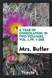 A Year of Consolation