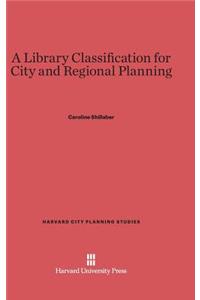 Library Classification for City and Regional Planning