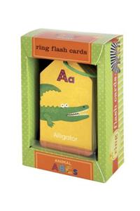 Animals ABCs Ring Flash Cards
