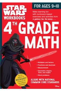 Star Wars Workbook: 4th Grade Math